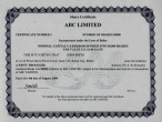 Belize_Share-Certificate Page: 1
