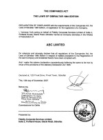 Gibraltar_Declaration-of-Compliance-with-Companies-Act Page: 1