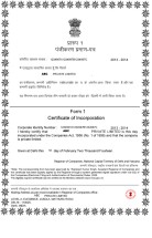 India_Certificate of Incorporation Page: 1