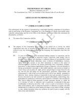 Liberia_ Articles of Incorporation Page: 2