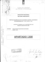 Costa Rica_Registered Deed of Initial reforms (appointment of owners as managers) Page: 1