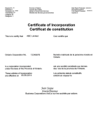 Canada_Certificate of Incorporation Page 1 Shot