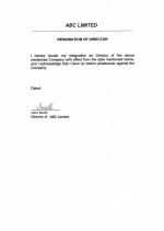 BVI_Director-Resignation-letter Page 1 Shot