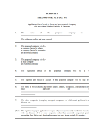 Ministry Of Corporate Affairs - Companies Act