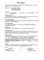Panama_Minutes of the meeting of the board of the directors.pdf Page: 1