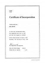 Ireland_Certificate of Incorporation.pdf Page: 1