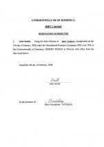 Dominica_Director Resignation letter.pdf Page: 1