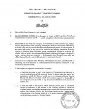 Cayman Island_Memorandum of association.pdf Page: 1