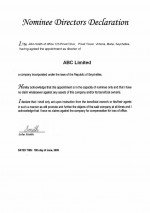 Seychelles_Nominee Director’s Declaration.pdf Page: 1