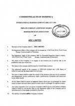Dominica_Memorandum and Articles of Association.pdf Page: 2