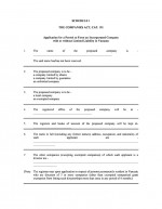 schedule_1_apllication_for_a_permit_company_act Page: 1