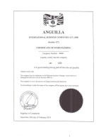 Anguilla_Certificate of Good Standing Page: 1