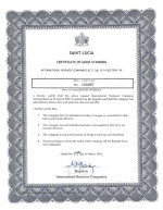 St. Lucia_Certificate of Good Standing Page: 1