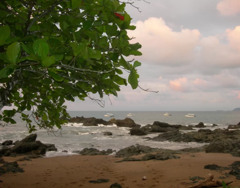 Отпуск сотрудников компании: прекрасный закат в Коста-Рике